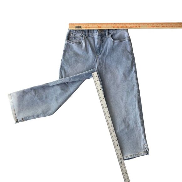 Gloria Vanderbilt Amanda Capris Denim Light Wash DGVB4957 Women's 4 - Picture 5 of 11